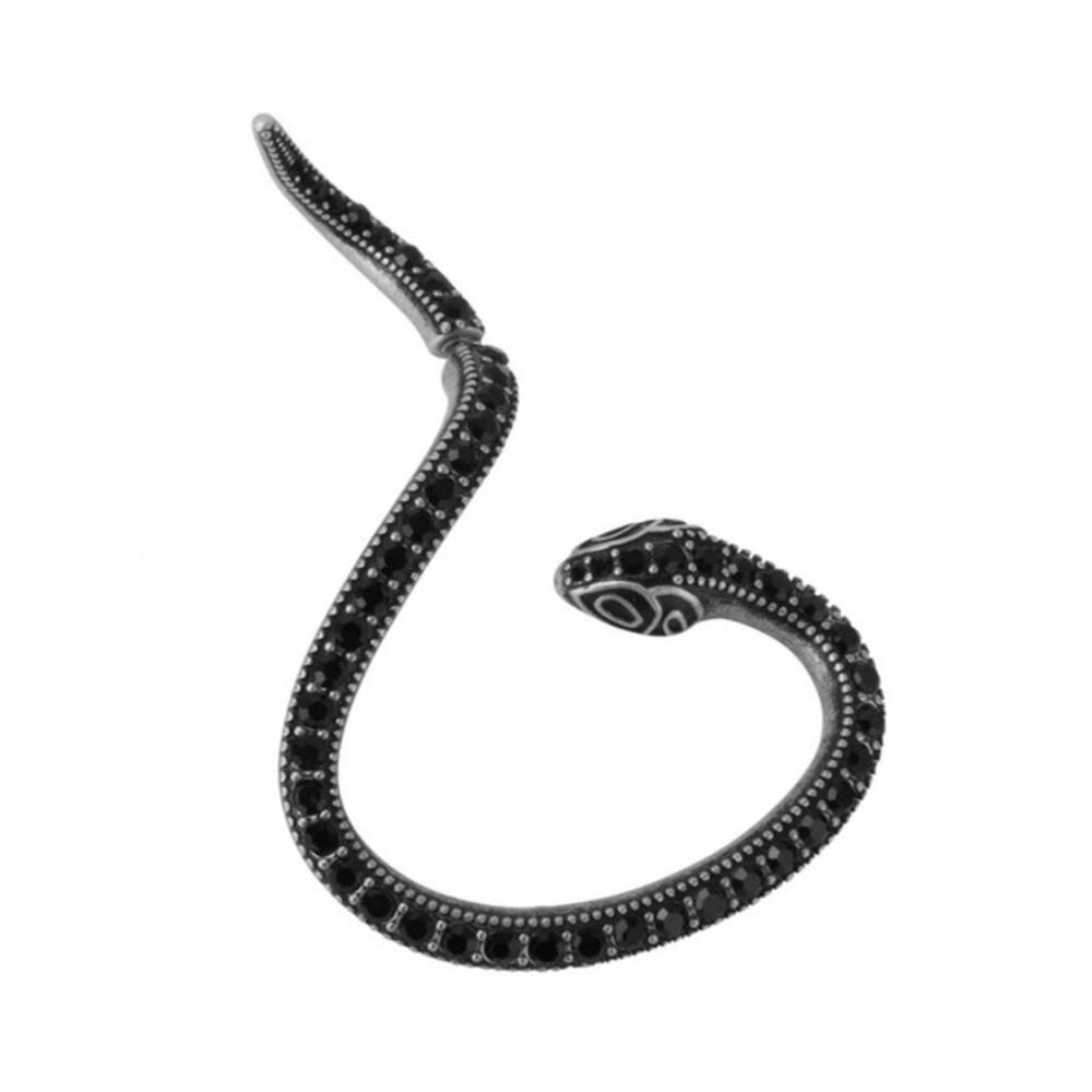 Killstar Black Snake Coil Earring - Right side - sold out online!